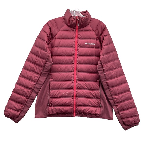 Columbia Duck Down 650 Puffer Jacket Women's Medium Insulated Outdoor Gorpcore - Picture 1 of 11